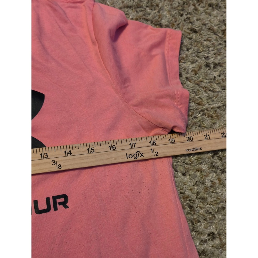 Under Armour The Classic Tee Short Sleeve T-Shirt Women's Size Medium Pink - Picture 5 of 6